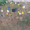 Papillon sur tige "jaune" – Image 2