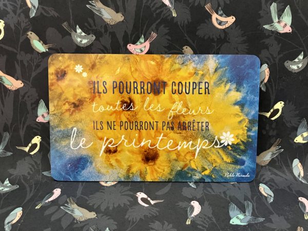 Planche à pain "Printemps"