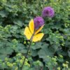 Papillon sur tige "jaune"